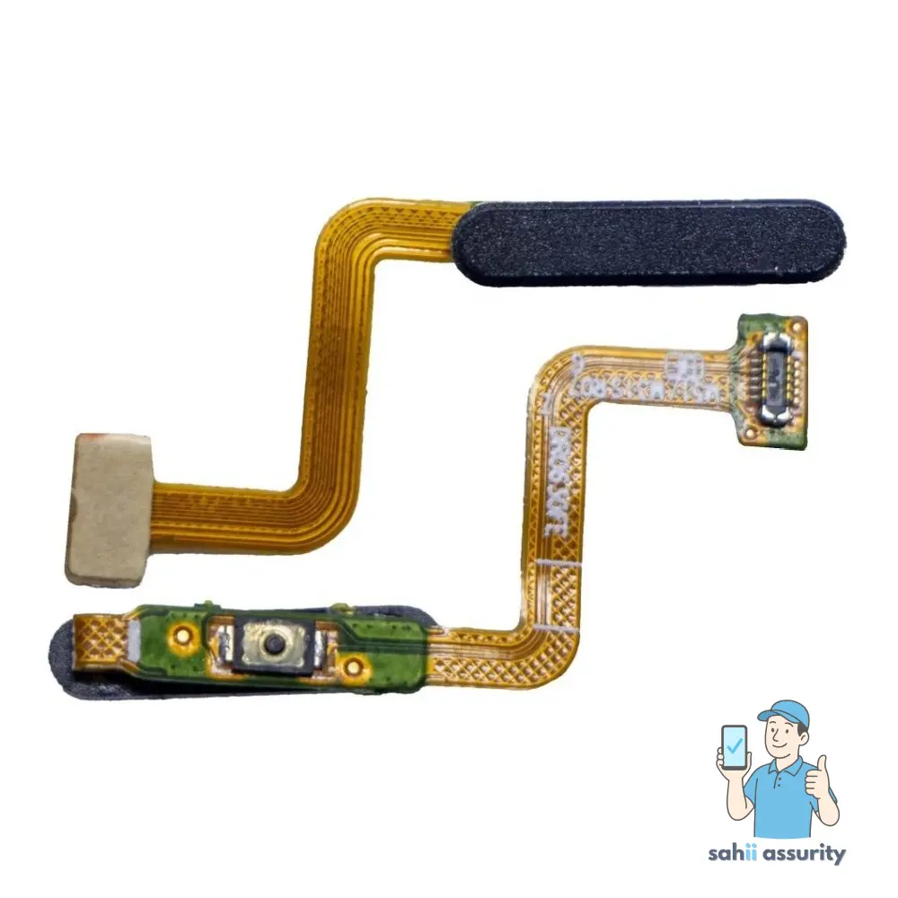 Fingerprint Sensor with Flex Cable for Samsung Galaxy M31s Black